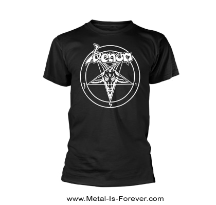 VENOM (�����Υ�) Baphomet Pentagram �֥Хե���åȡ��ڥ󥿥����ץۥ磻�� T�����