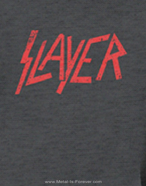 SLAYER -쥤䡼- DISTRESSED LOGO ֥ǥȥ쥹ȡ  Tġʥ㥳롦졼
