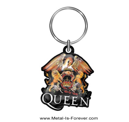 QUEEN (クイーン) CREST 「クレスト」 キーチェーン｜メタルTシャツ