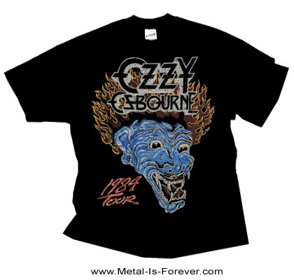 OZZY OSBOURNE (�������������ܡ���) Bark At The Moon Tour '84 �֥С��������åȡ������ࡼ�󡦥ĥ��� '84�� T�����