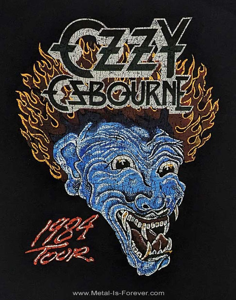 OZZY OSBOURNE (�������������ܡ���) Bark At The Moon Tour '84 �֥С��������åȡ������ࡼ�󡦥ĥ��� '84�� T�����