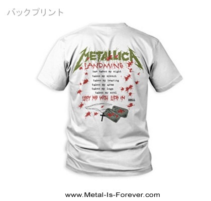 METALLICA (�᥿�ꥫ) One Landmine �֥�󡦥��ɥޥ���� T����ġ����