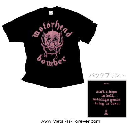 MOTORHEAD (�⡼�����إå�) Bomber Lyric �֥ܥ�С������å��� �ԥ����