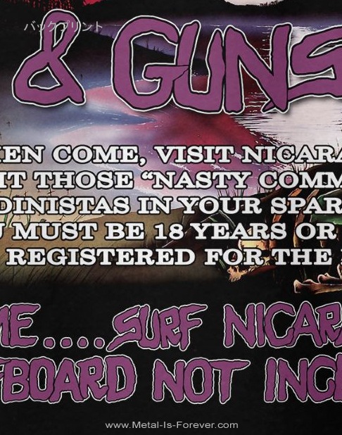Sacred Reich (��������åɡ��饤��) Surf Nicaragua�֥����ա��˥��饰���� T�����