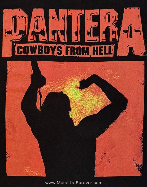 PANTERA (�ѥ�ƥ�) Cowboys From Hell �֥����ܡ��������ե��ࡦ�إ�ץ��륨�å� T�����