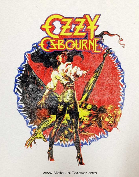 OZZY OSBOURNE (�������������ܡ���) The Ultimate Sin Tour '86 �֥�������ƥ���åȡ����󡦥ĥ��� '86�� T����ġʥʥ����뎥���顼��