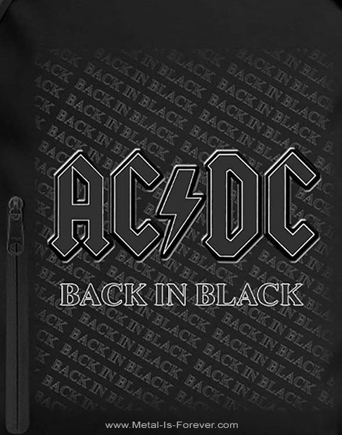 AC/DC (�����������ǥ�������) Back In Black �֥Хå������󎥥֥�å��� ���å����å� Ver.2