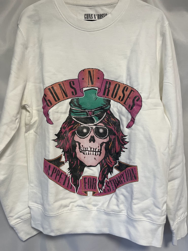�ں߸ˤ����GUNS N' ROSES (���󥺡�����ɡ���������) Axl Rose Skull �֥������롦��������������� �������å� S������