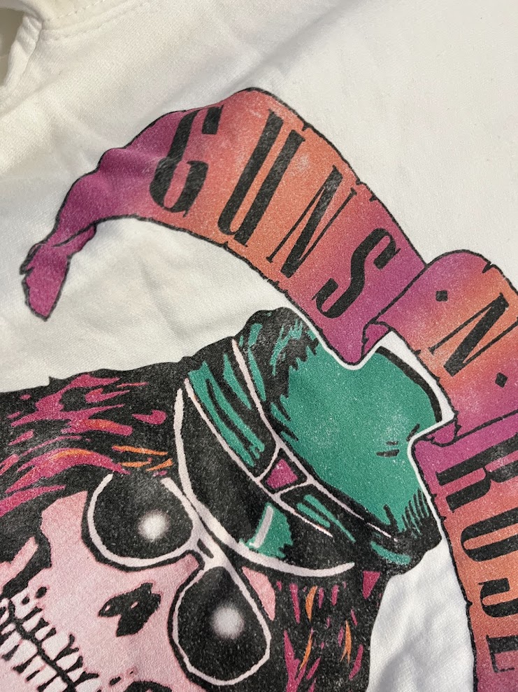 �ں߸ˤ����GUNS N' ROSES (���󥺡�����ɡ���������) Axl Rose Skull �֥������롦��������������� �������å� S������