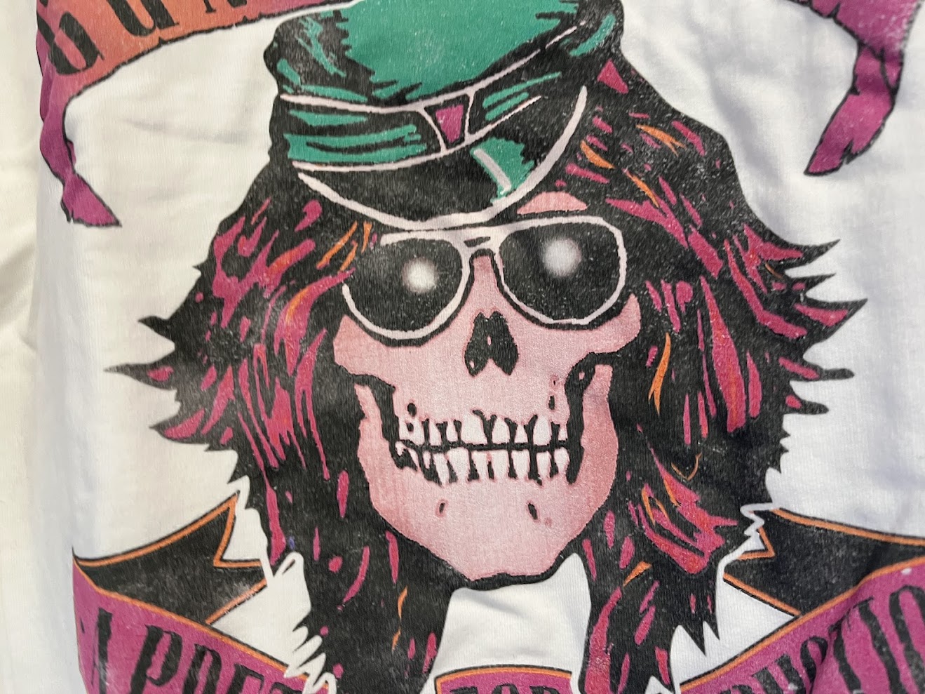 �ں߸ˤ����GUNS N' ROSES (���󥺡�����ɡ���������) Axl Rose Skull �֥������롦��������������� �������å� S������