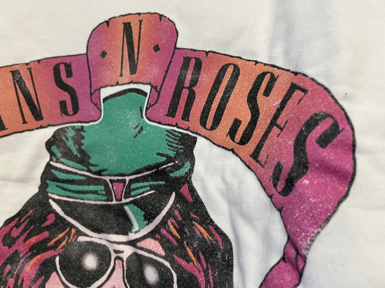 �ں߸ˤ����GUNS N' ROSES (���󥺡�����ɡ���������) Axl Rose Skull �֥������롦��������������� �������å� S������