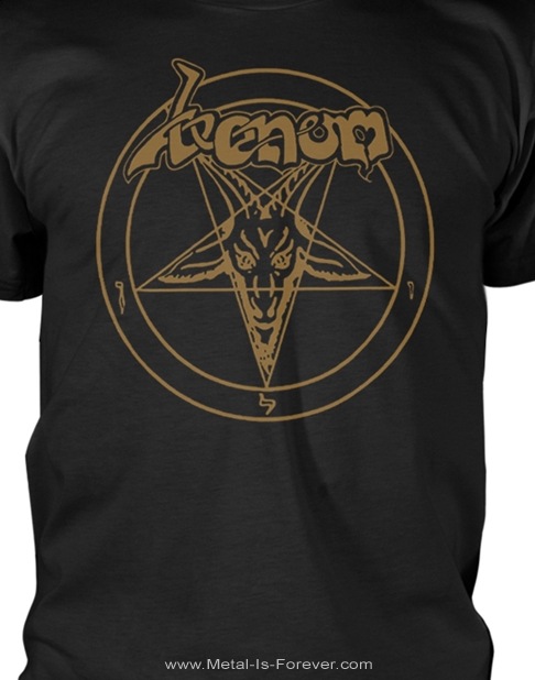 VENOM (�����Υ�) Baphomet Pentagram �֥Хե���åȡ��ڥ󥿥����ץ������ T�����