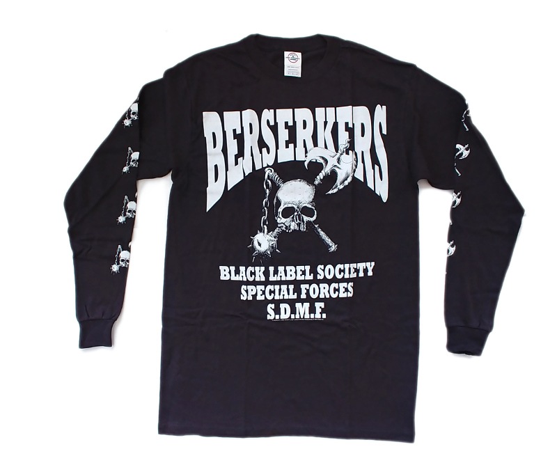 �ں߸�ͭ�꾦�ʡ�BLACK LABEL SOCIETY -�֥�å����졼�٥롦���������ƥ�- BERSERKERS �֥С������������� Ĺµ�ԥ���� M�������ڥ��쥯�����������ƥ��