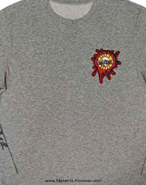 GUNS N' ROSES (���󥺡�����ɡ���������) Splatter Seal �֥��ץ�å������������ Ĺµ�ԥ���ġʥ��졼��