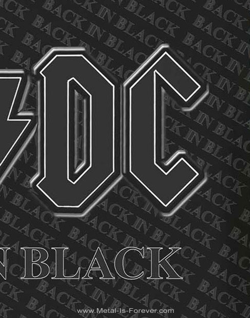 AC/DC (�����������ǥ�������) Back In Black �֥Хå������󎥥֥�å��� ����