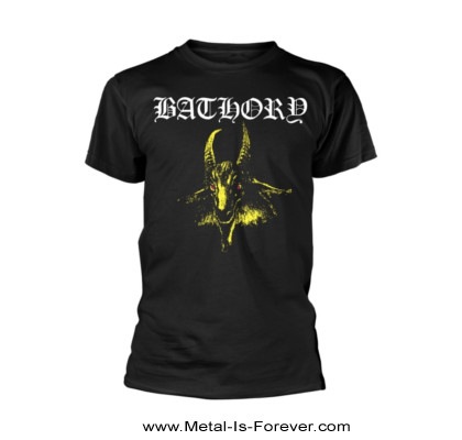 BATHORY (�Х��꡼) Goat Yellow �֥����ȡ����������� T�����