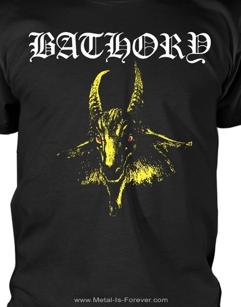 BATHORY (�Х��꡼) Goat Yellow �֥����ȡ����������� T�����