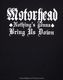 MOTORHEAD (�⡼�����إå�) Nothing's Gonna Bring Us Down �֥ʥå��󥰥������ʡ��֥�󥰡�������������� �ԥ����