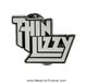 THIN LIZZY (���󡦥ꥸ��) White Logo �֥ۥ磻�ȡ������� �ԥ�Хå�