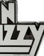 THIN LIZZY (���󡦥ꥸ��) White Logo �֥ۥ磻�ȡ������� �ԥ�Хå�