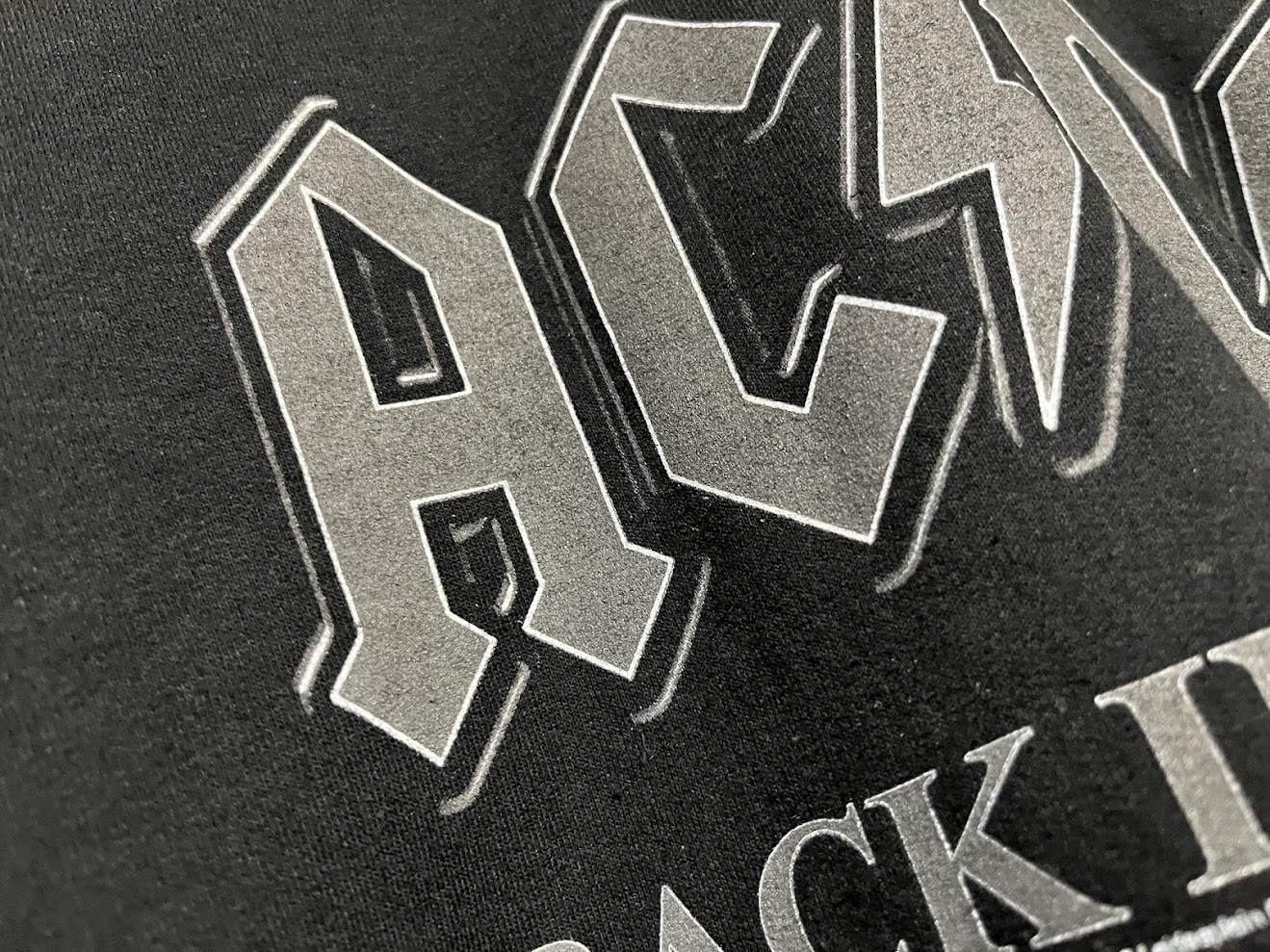 �������꾦�ʡ�AC/DC (�����������ǥ�������) BACK IN BLACK �֥Хå������󡦥֥�å��� �ѡ����� M������