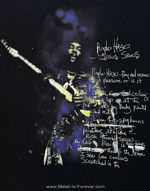 JIMI HENDRIX (���ߡ��إ�ɥ�å���) Purple Haze �ֻ�Τ����ץ��å��� �ԥ����