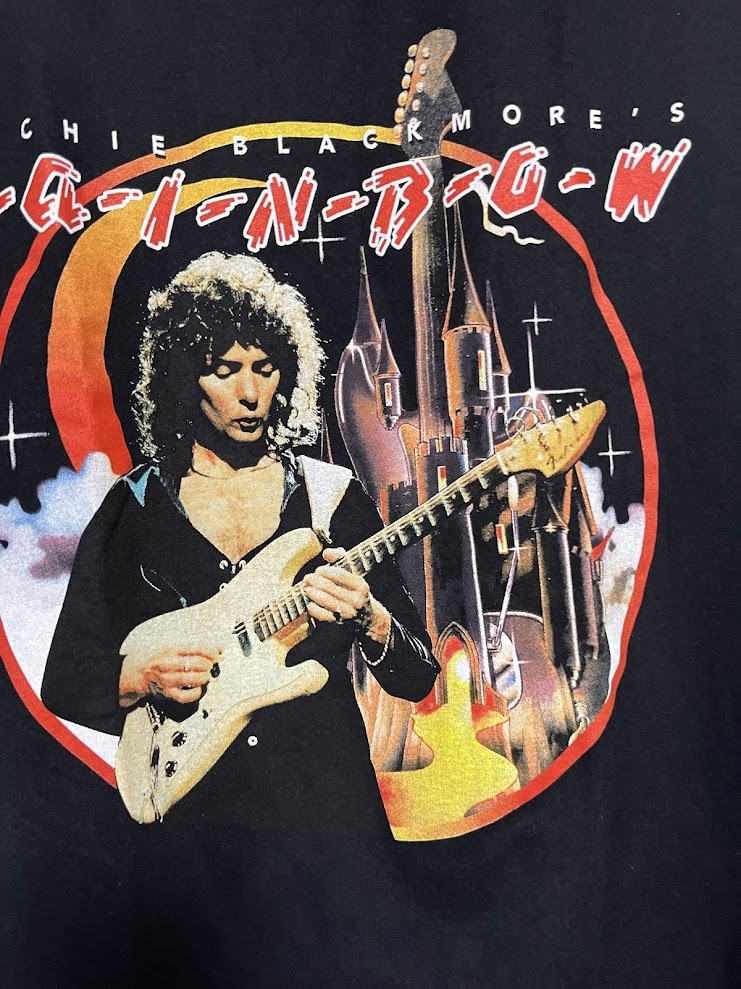 �ں߸ˤ����RAINBOW (�쥤��ܡ�) Ritchie Blackmore's Rainbow �ֶ�����Ƽԡ� �ե��� T�����  S�������ڥ��쥯�����������ƥ��