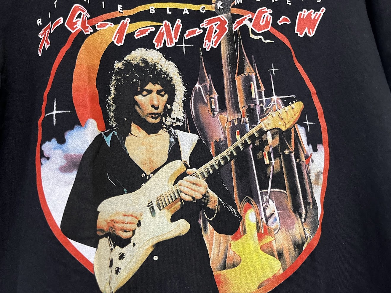 �ں߸ˤ����RAINBOW (�쥤��ܡ�) Ritchie Blackmore's Rainbow �ֶ�����Ƽԡ� �ե��� T�����  S�������ڥ��쥯�����������ƥ��