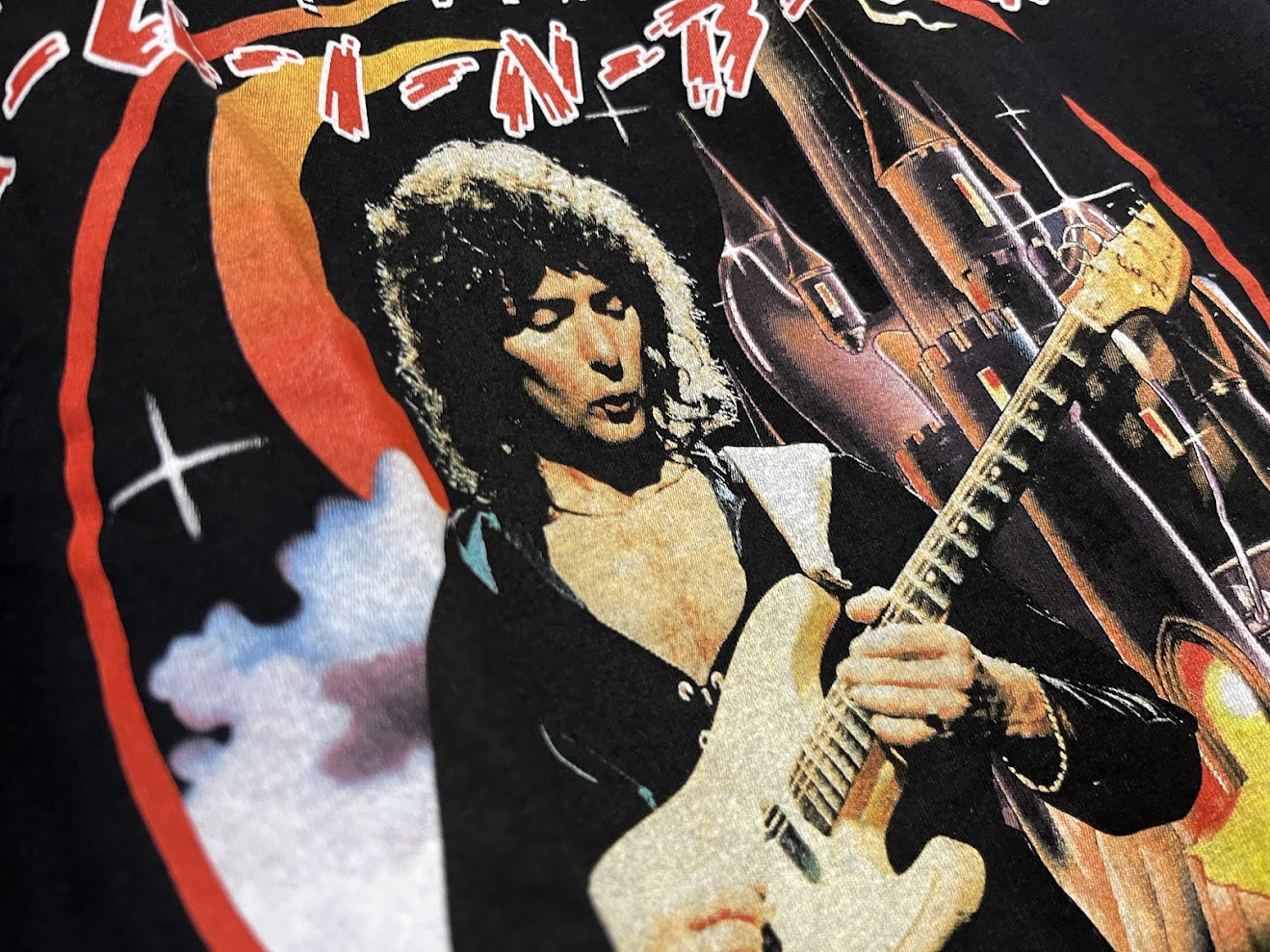 �ں߸ˤ����RAINBOW (�쥤��ܡ�) Ritchie Blackmore's Rainbow �ֶ�����Ƽԡ� �ե��� T�����  S�������ڥ��쥯�����������ƥ��