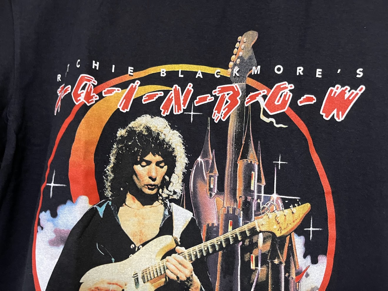 �ں߸ˤ����RAINBOW (�쥤��ܡ�) Ritchie Blackmore's Rainbow �ֶ�����Ƽԡ� �ե��� T�����  S�������ڥ��쥯�����������ƥ��
