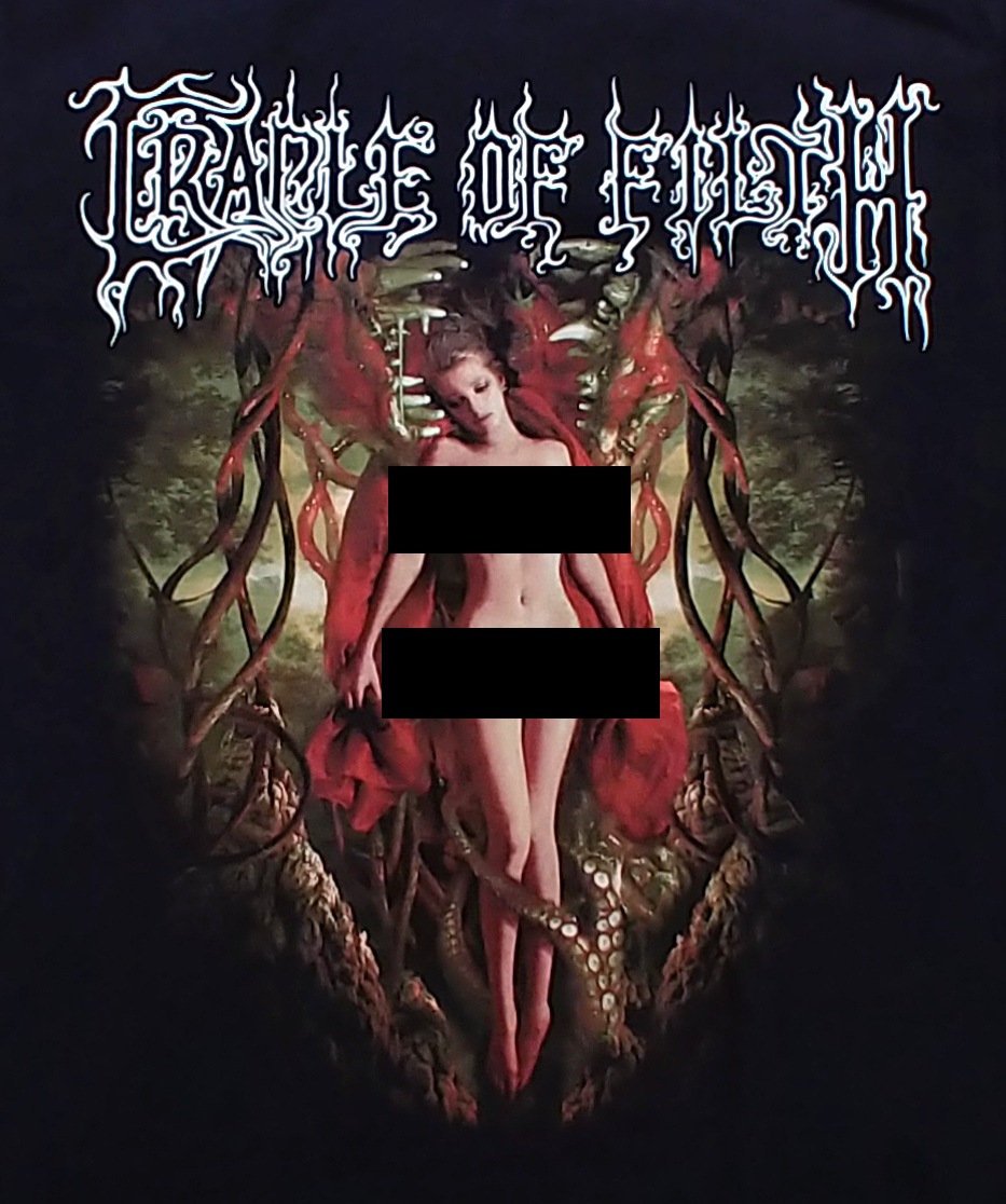 �ں߸�ͭ�꾦�ʡ�CRADLE OF FILTH -���쥤�ɥ롦���֡��ե��륹- DEFLOWERING THE MAIDENHEAD, DISPLEASURING THE GODDESS  �ԥ���� L�������ڥ��쥯�����������ƥ��