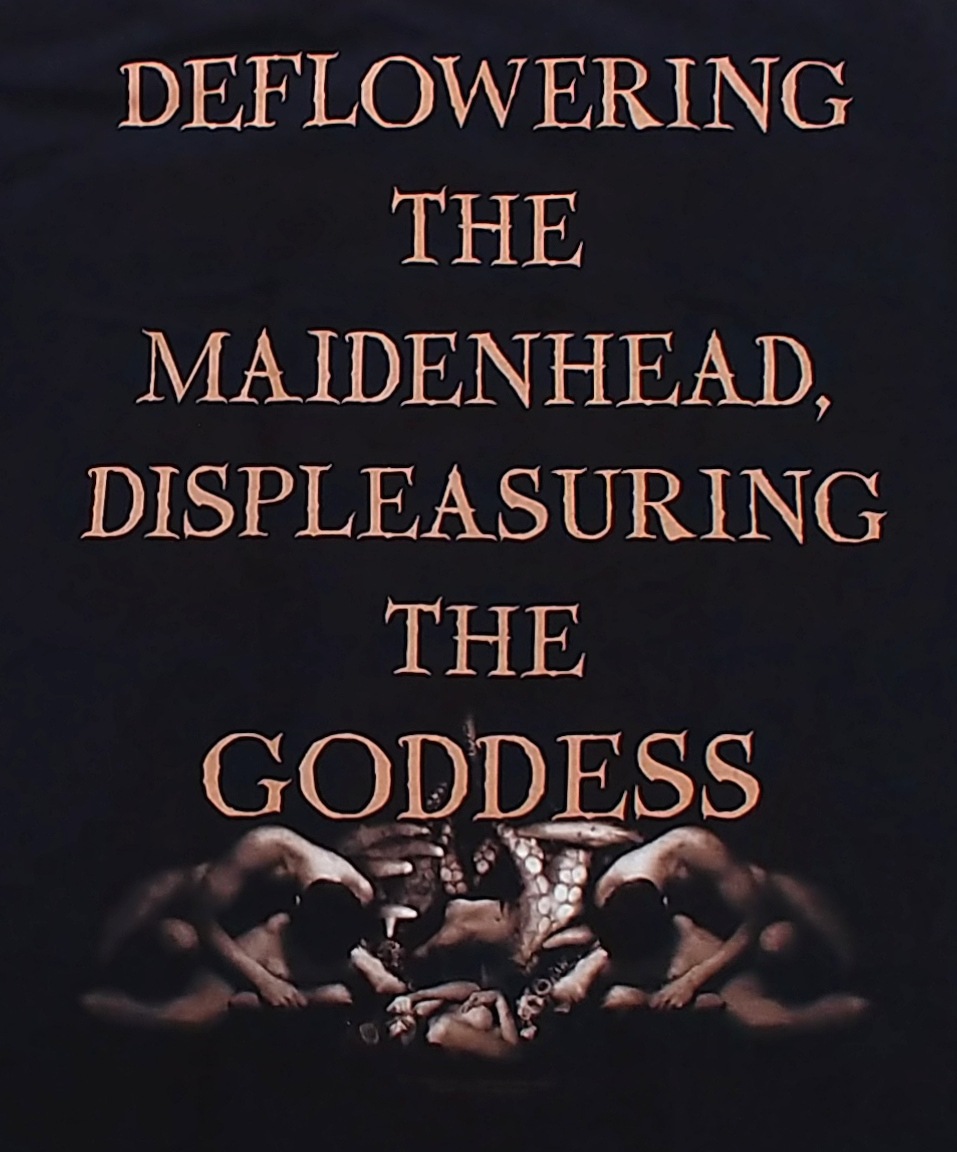 �ں߸�ͭ�꾦�ʡ�CRADLE OF FILTH -���쥤�ɥ롦���֡��ե��륹- DEFLOWERING THE MAIDENHEAD, DISPLEASURING THE GODDESS  �ԥ���� L�������ڥ��쥯�����������ƥ��