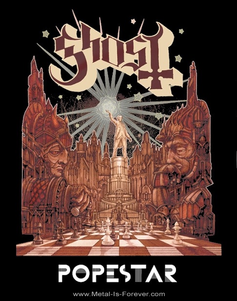 GHOST -��������- POPESTAR �֥ݡ��ץ������� T�����