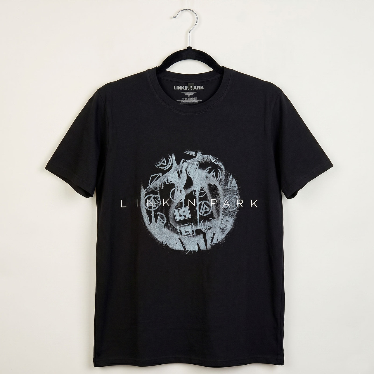 LINKIN PARK (��󥭥󡦥ѡ���) Logo Blur �֥������֥顼�� �����ܥ� T�����