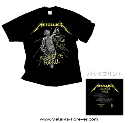 METALLICA -メタリカ- AND JUSTICE FOR ALL 「メタル