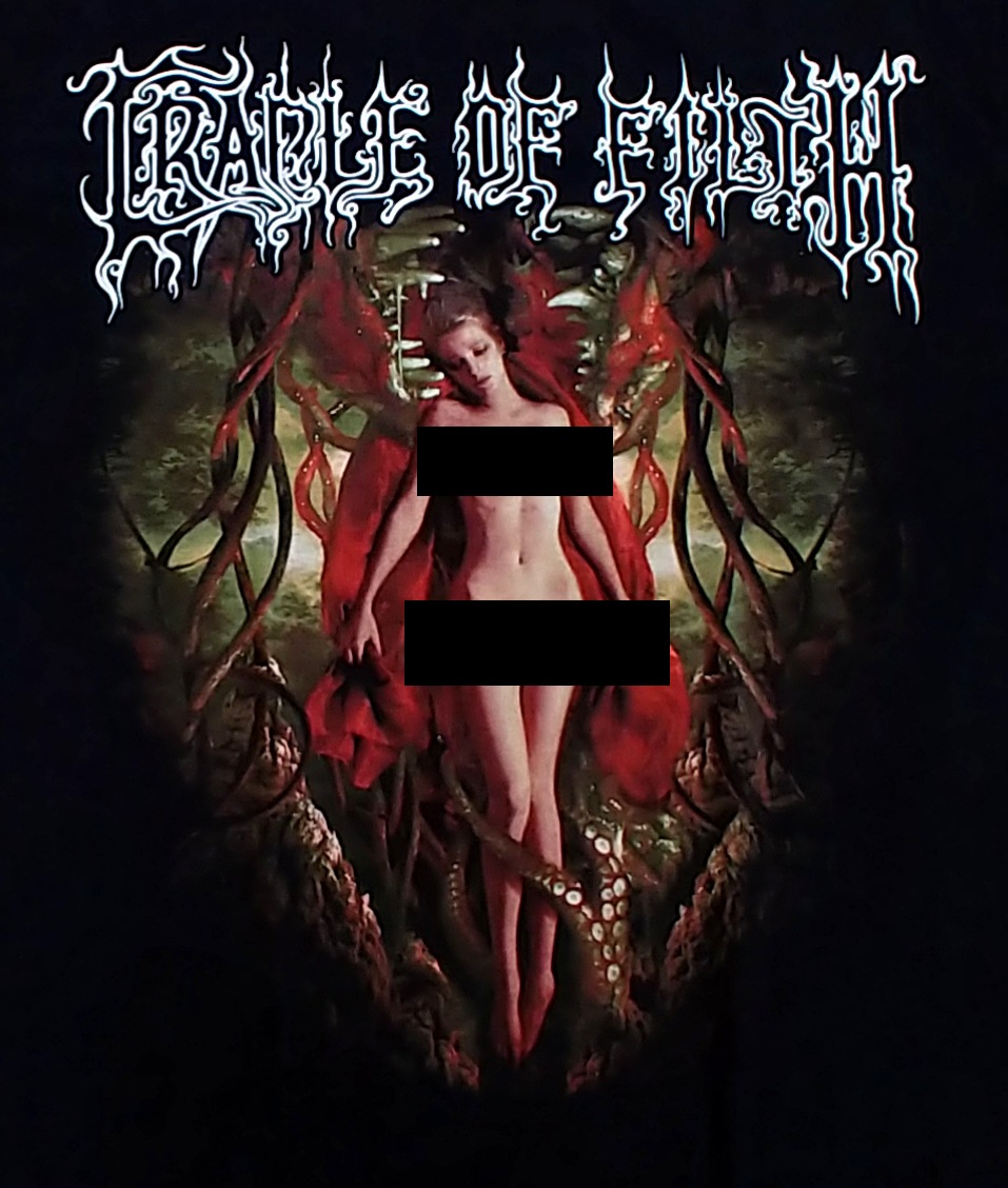 �ں߸�ͭ�꾦�ʡ�CRADLE OF FILTH -���쥤�ɥ롦���֡��ե��륹- DEFLOWERING THE MAIDENHEAD, DISPLEASURING THE GODDESS  �ԥ���� M�������ڥ��쥯�����������ƥ��