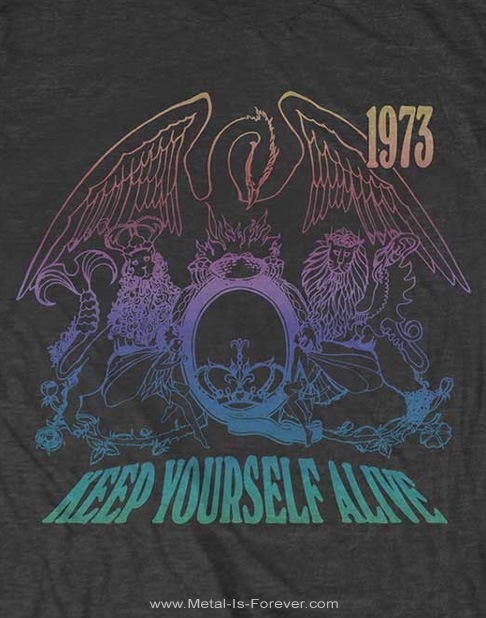 QUEEN (��������) Keep Yourself Alive �ֱ�Υ��å��������� T����ġʥ��㥳���뎥���졼��