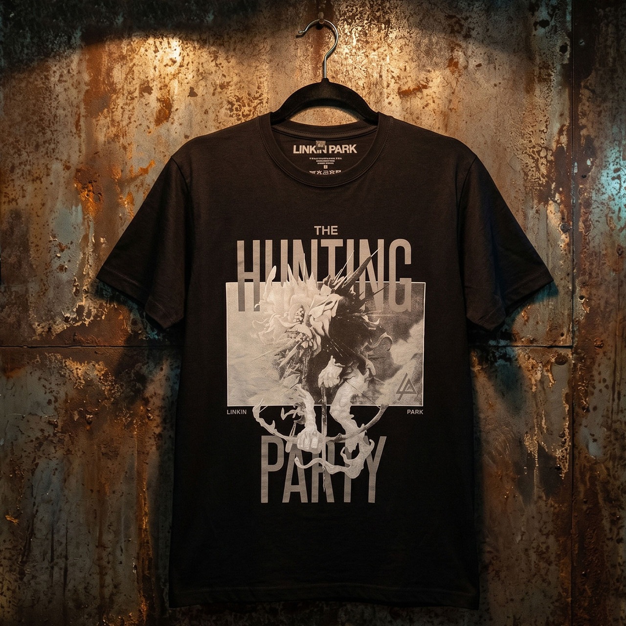 LINKIN PARK (��󥭥󡦥ѡ���) The Hunting Party �֥����ϥ�ƥ��󥰡��ѡ��ƥ����� �����ܥ� T�����