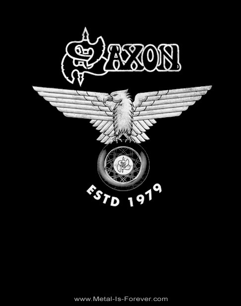 SAXON -��������- ESTD 1979 �֥����ȡ�1979�� ��ǥ����� T�����