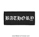 BATHORY (�Х��꡼) Logo �֥����� ��åڥ�