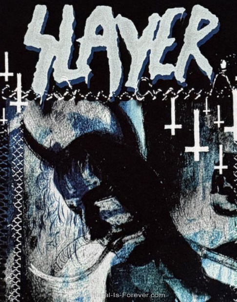 SLAYER (���쥤�䡼) Horned Cool Tone Reign In Blood�֥ۡ��󡦥����롦�ȡ��󡦥쥤�󡦥��󡦥֥�åɡ� T�����