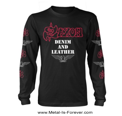 SAXON -��������- DENIM AND LEATHER �֥ǥ˥ࡦ����ɡ��쥶���� ĹµT�����