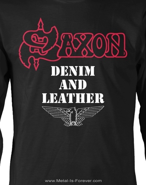SAXON -��������- DENIM AND LEATHER �֥ǥ˥ࡦ����ɡ��쥶���� ĹµT�����