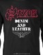 SAXON -��������- DENIM AND LEATHER �֥ǥ˥ࡦ����ɡ��쥶���� ĹµT�����