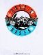 GUNS N' ROSES -���󥺡�����ɡ���������- MOTORCROSS LOGO �֥⡼������������������ Ĺµ�ԥ���ġ����