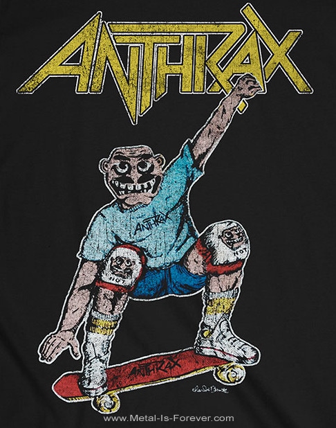 ANTHRAX (󥹥å) SKATER NOTMAN ֥Υåȥޥ ԥ
