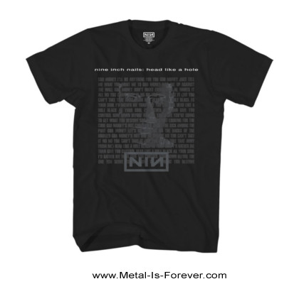 NINE INCH NAILS (�ʥ��󡦥�������ͥ��륺) HEAD LIKE A HOLE �֥إåɡ��饤���������ۡ���� T�����