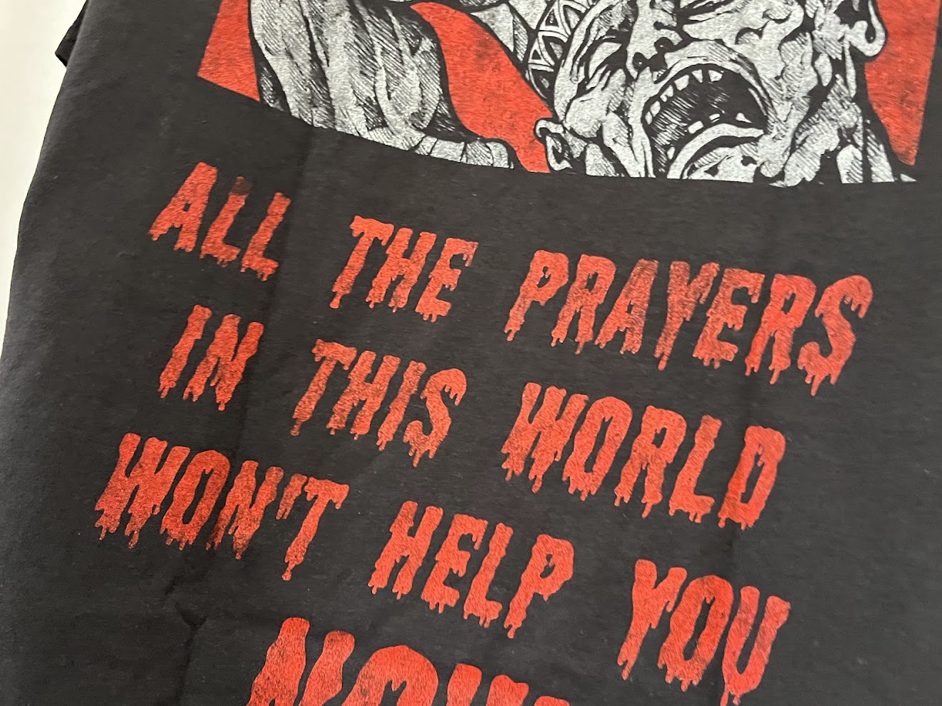 �ں߸�ͭ���ARCH ENEMY �ʥ����������ͥߡ��� Bloodstained Cross �֥֥�åɥ��ƥ���ɡ��������� T����� M������