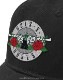 GUNS N' ROSES -���󥺡�����ɡ���������- SILVER CIRCLE LOGO �֥���С����������롦������ �١����ܡ��륭��å�
