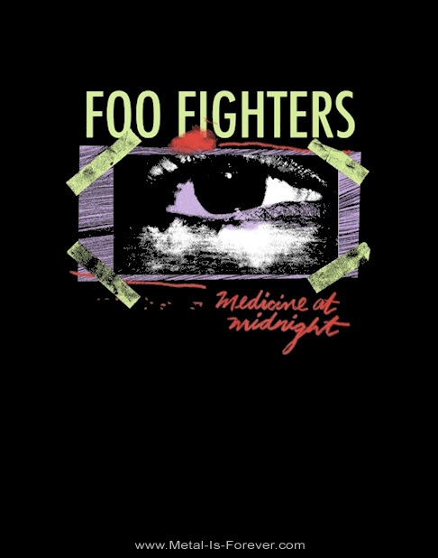 FOO FIGHTERS (�ա����ե���������) MEDICINE AT MIDNIGHT TAPED �֥�ǥ����󡦥��åȡ��ߥåɥʥ��ȡ��ơ��ס� T�����